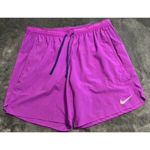 MEDIUM Nike Dri-Fit Stride 7” Brief Lined Shorts Vivid Purple DM4761-551 NWOT